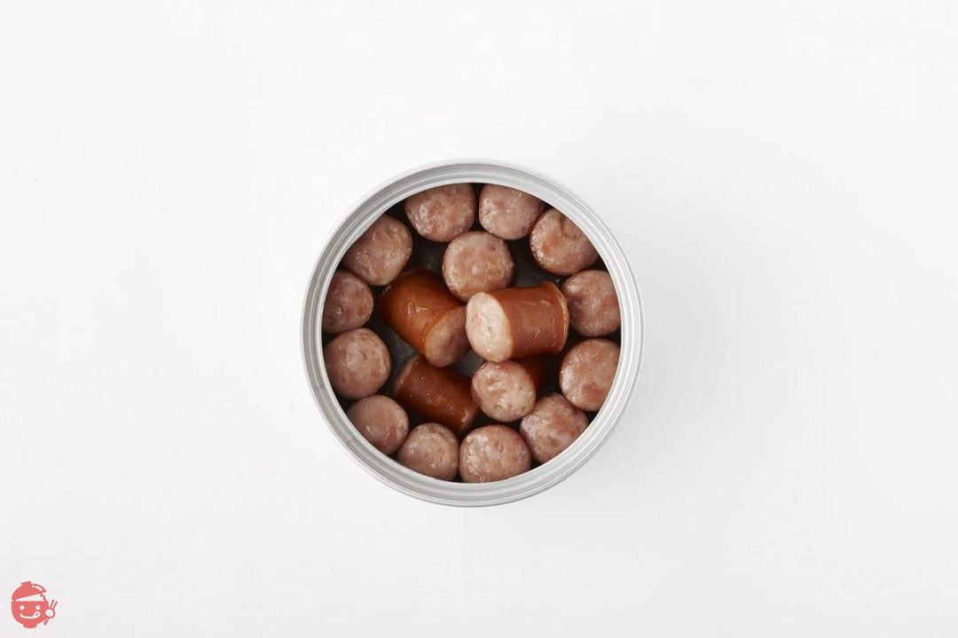 明治屋 おいしい缶詰 燻製粗挽きソーセージ 60g×2個の画像