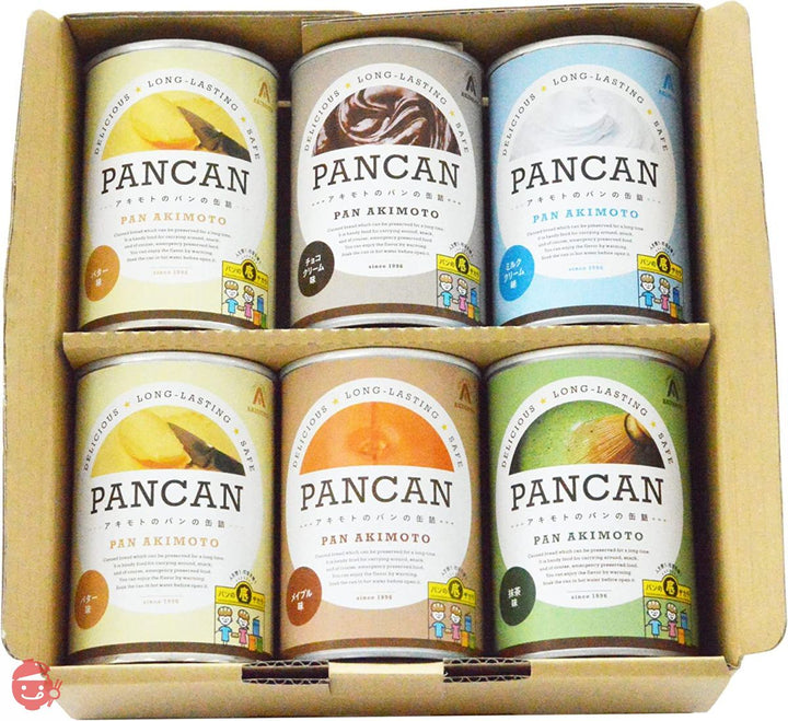 パンアキモト PANCAN 5種 (化粧箱) 100g ×6缶 セットの画像