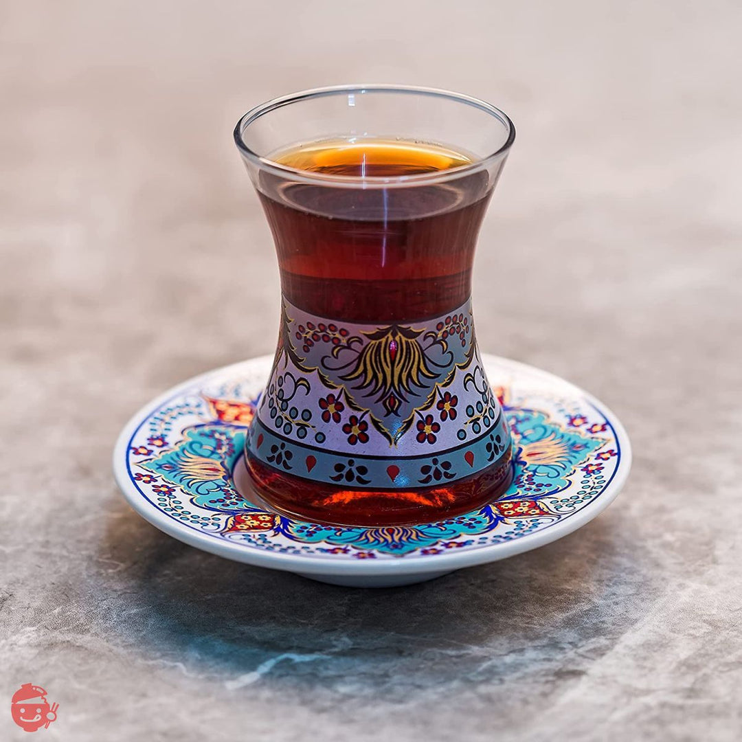 HAFIZ MUSTAFA 1864 ISTANBUL 紅茶、トルコの紅茶、アナトリアの紅茶、紅茶、オスマン帝国のお茶、トルコからの贈り物、ベルガモットのお茶 z トルコ茶 100グラム (5 パック)の画像