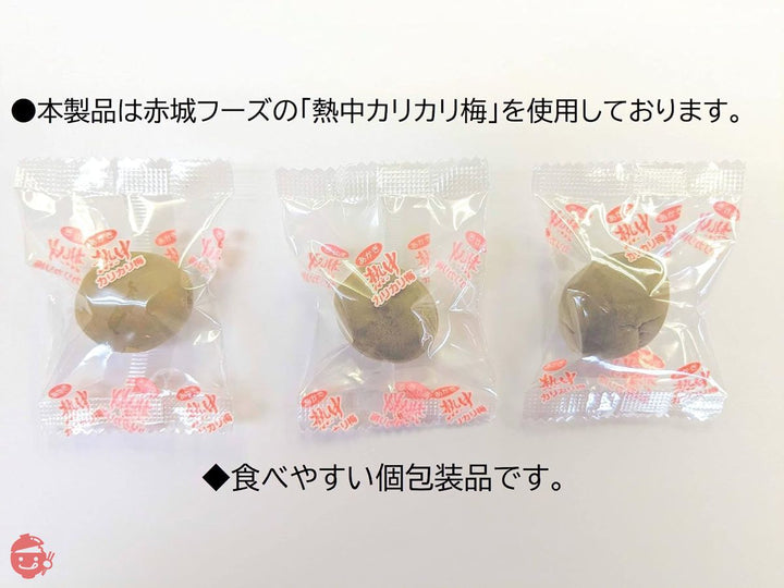 訳あり品 黒田屋 国産カリカリ梅 1500g 小粒タイプ 個包装 簡易パッケージの画像