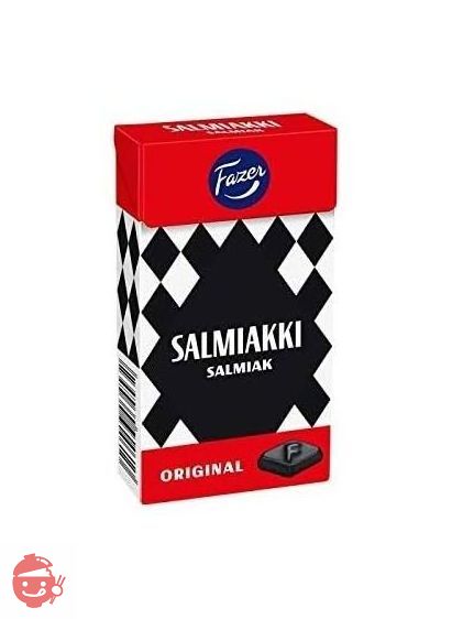 Fazer サルミアッキ SALMIAKKI 40g x 1箱 フィンランド産 【並行輸入品】の画像