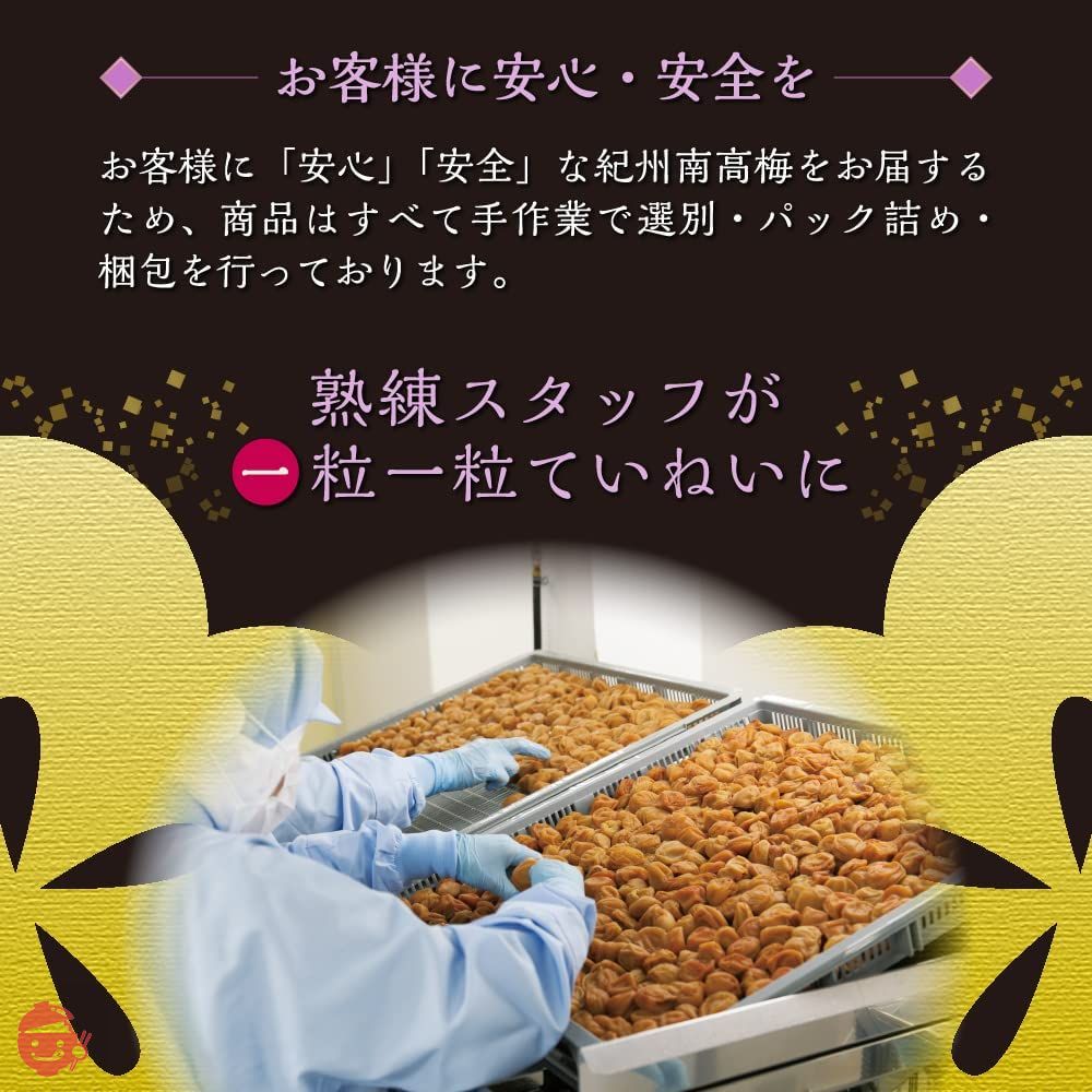 梅干し 紀州南高梅 一冨士のあま梅 減塩つぶれ梅 しそ 塩分約3％ 訳あり (1kg)の画像