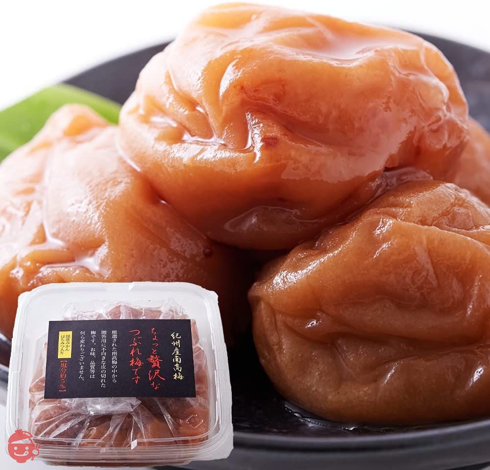 天然生活 つぶれ梅 梅干し 塩分5％ はちみつ 訳あり 紀州南高梅 和歌山