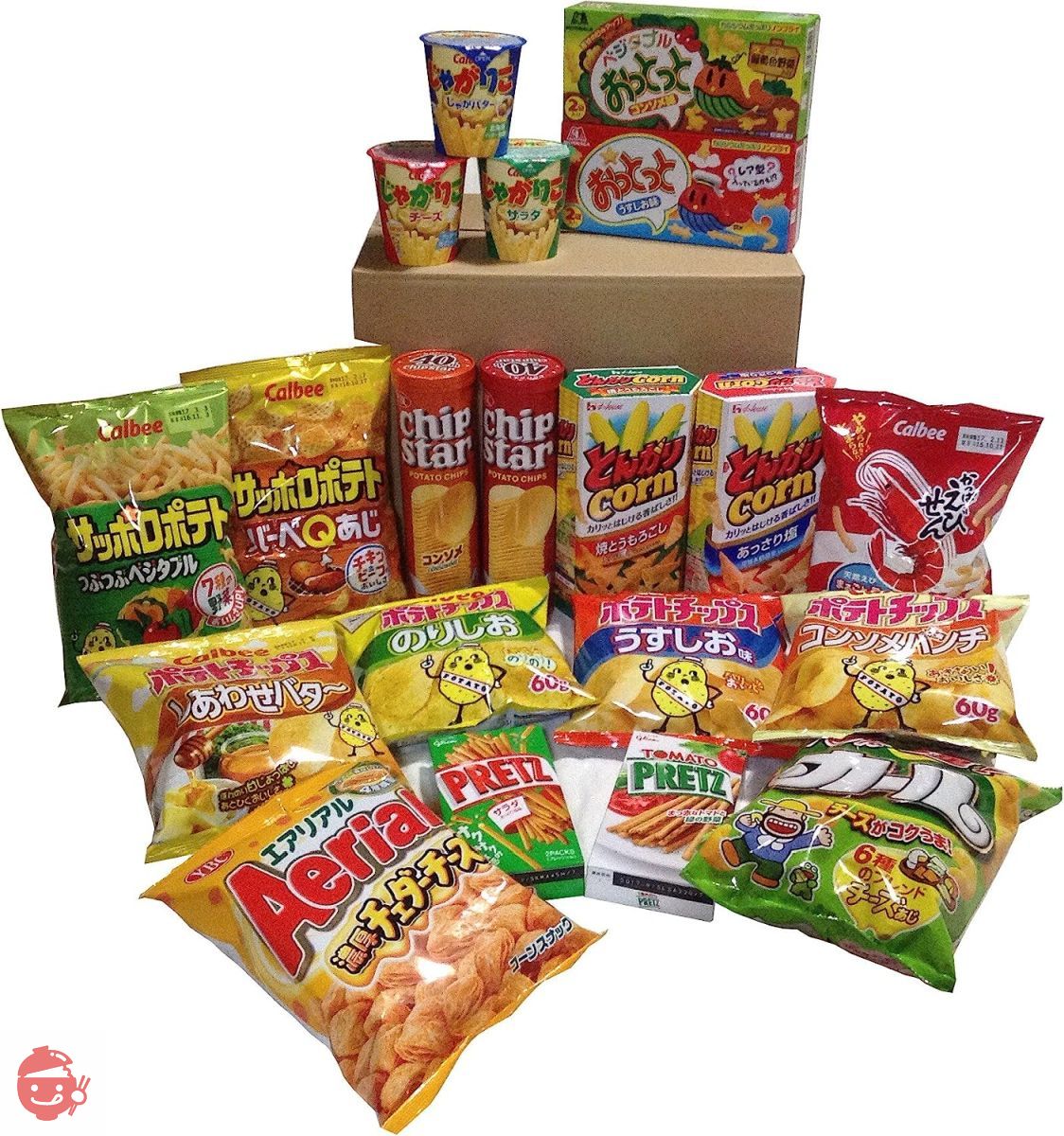 RAIJINセット お菓子の詰め合わせ ポテチ かっぱえびせんなど