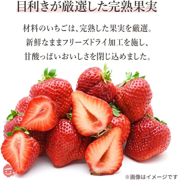 アイリスプラザ 不揃い しみこみチョコ いちご 90g 含浸製法 まるごと しみチョコ ホワイトチョコレートの画像