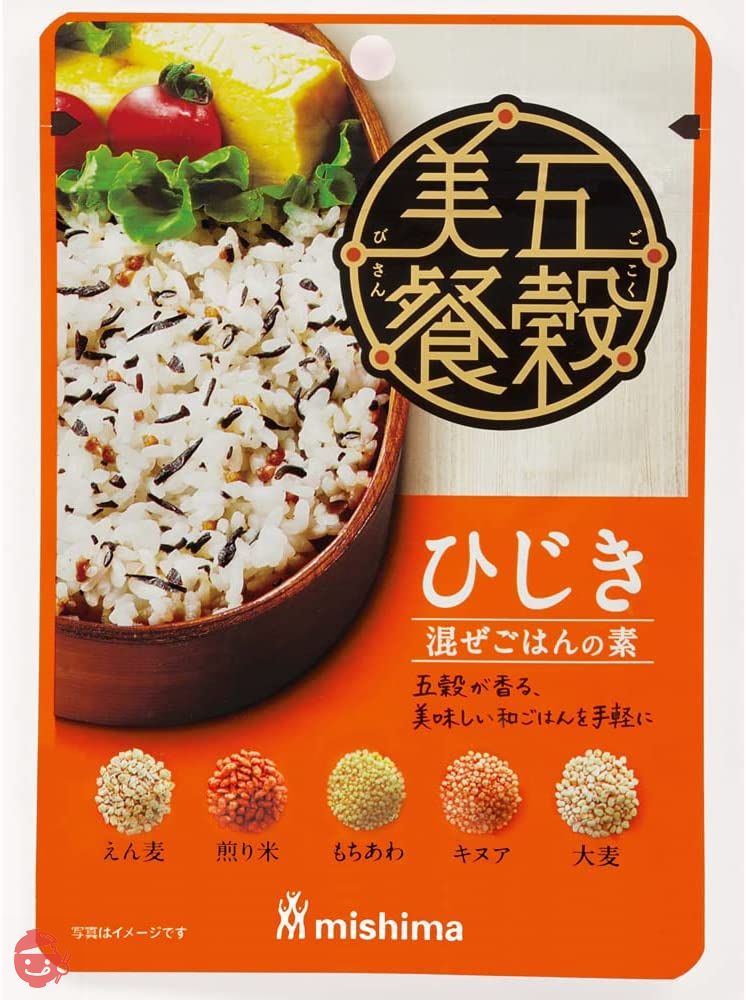 三島食品 五穀美餐 ひじき 24g ×10個の画像