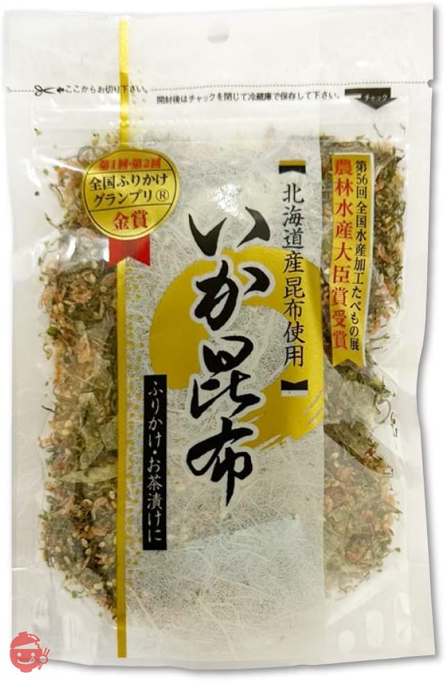 澤田食品 いか昆布 80g + ホタテふりかけ 55g（ゴロっと北海ホタテの
