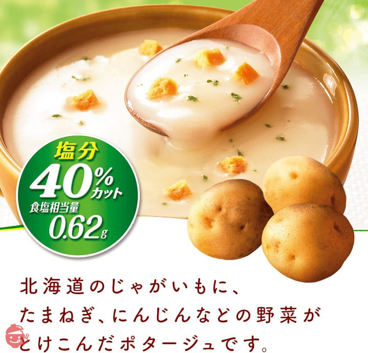 味の素 クノールカップスープ ポタージュ塩分40%カット 52.5g×10個の画像