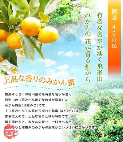 はちみつ 専門店【かの蜂】 国産 みかん 蜂蜜 1000g（1kg） 完熟 の 純粋 蜂蜜 （とんがり容器）の画像