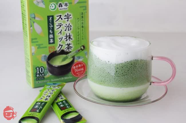 森半 宇治抹茶スティック どこでも抹茶 1.8g×30本入りの画像