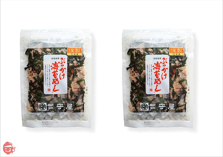 ぶっかけ海苔めし　海苔味　２２g　２袋セットの画像