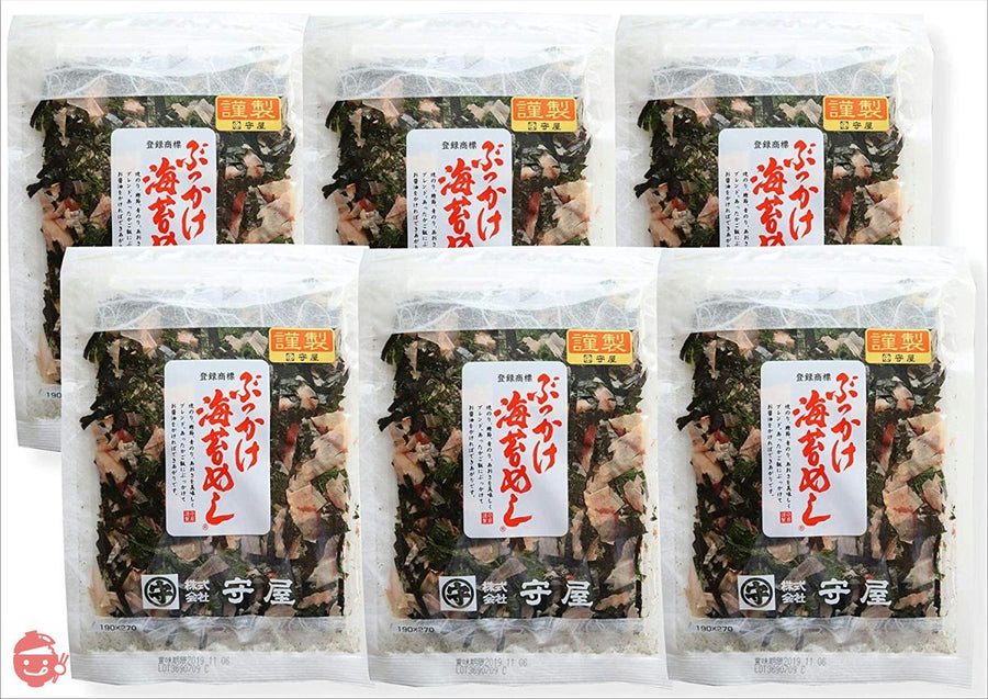 ぶっかけ海苔めし　海苔味　２２g　６袋セットの画像