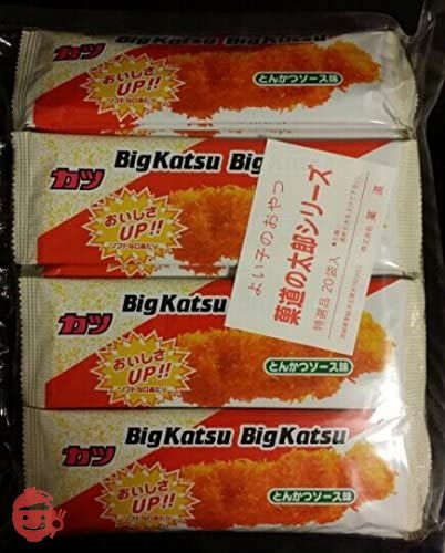 菓道　Big Katsu ビッグカツ＜とんかつソース味＞　1袋＜20枚入り＞の画像
