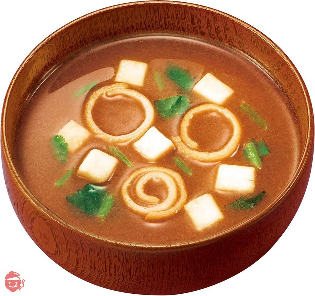 アサヒグループ食品 アマノフーズ 減塩いつものおみそ汁赤だし三つ葉 ×10袋の画像