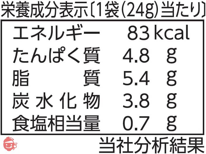 なとり ジャストパックチータラ 24g×10袋の画像