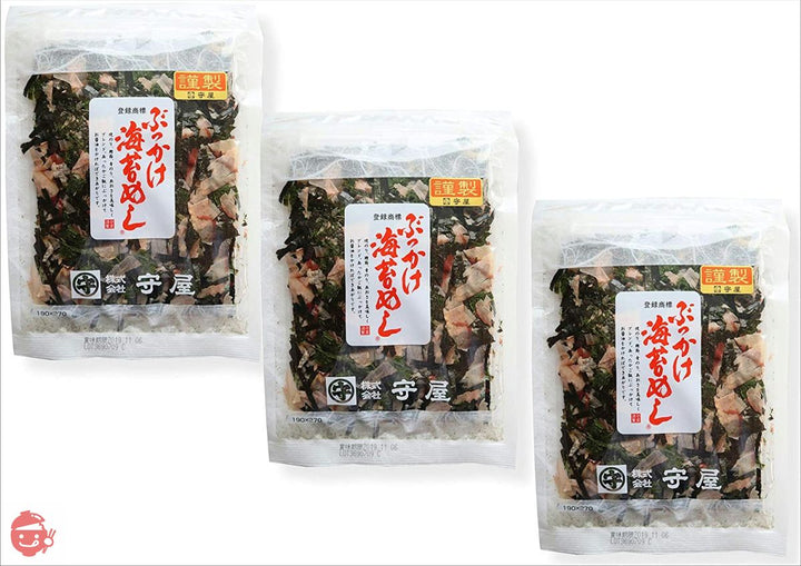 ぶっかけ海苔めし　海苔味　２２g　３袋セットの画像