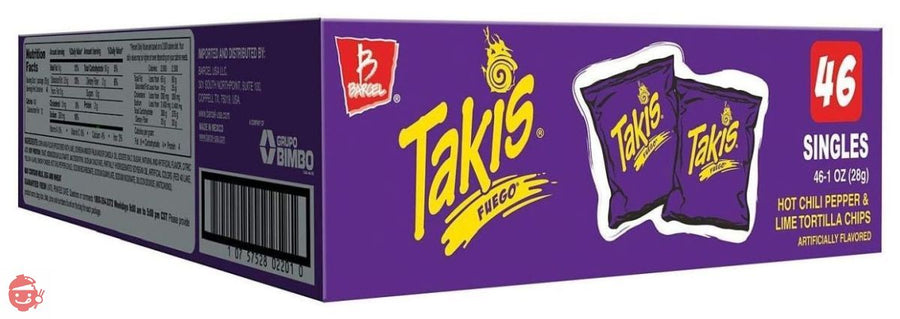 Takis Fuego (1 oz., 46 pack ) タキス・フエゴ (1オンス、46パック)の画像