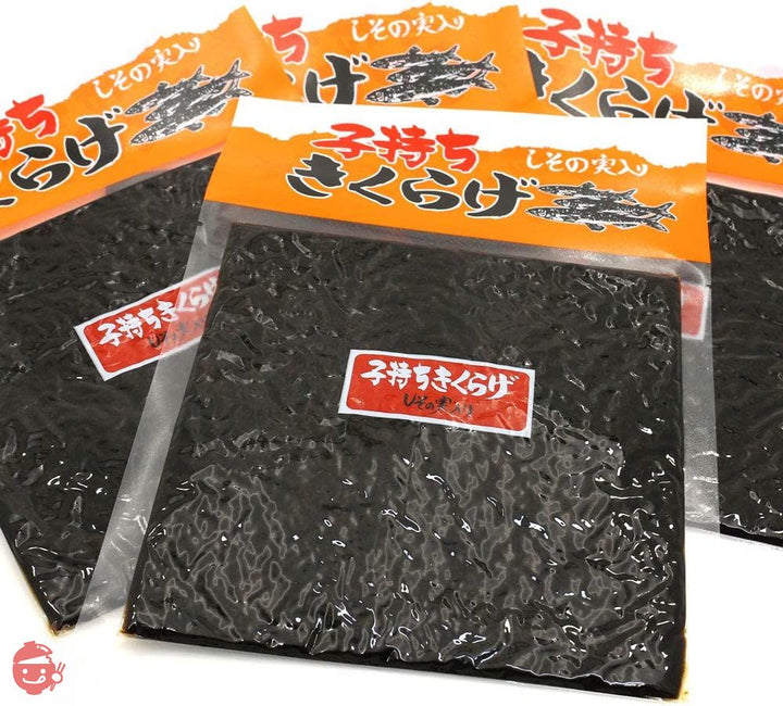 子持ちきくらげ （旧商品名 ししゃもきくらげ） 佃煮 しその実入り 760g (190g×4袋) まとめ買いセット ししゃもキクラゲ 魚卵入りきくらげ お茶漬け おにぎり の具にの画像