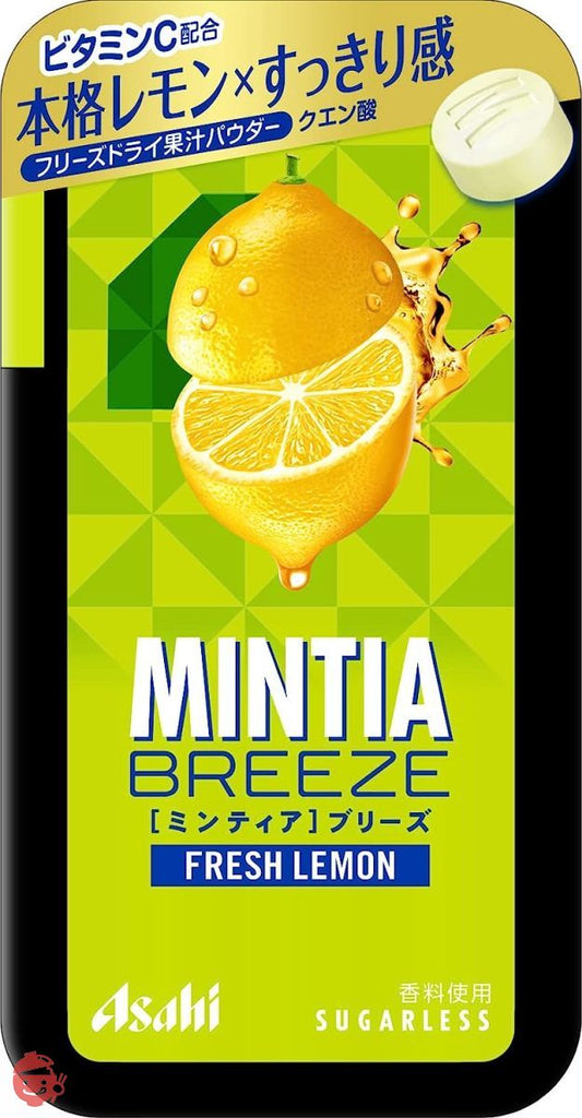 アサヒ Asahi Group Foods Mintia Breeze Fresh Lemon 30 grains x 8 pieces