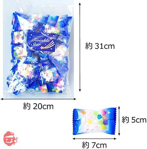 星型ラムネと金平糖 の 小袋 詰合せ 500g（約56袋） お菓子 お配りに 小分け 菓子 おやつ 配る イベント コンペイトウ こんぺいとうの画像