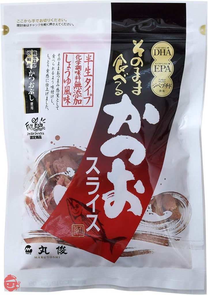 Marutoshi] Bonito slice to eat as it is Katsuobushi snacks 60g x 5