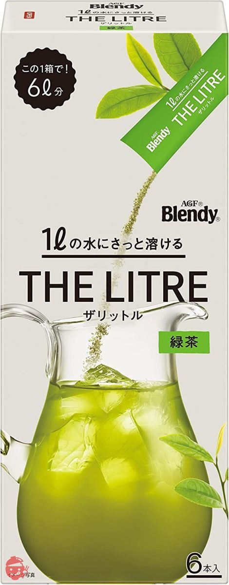 AGF ブレンディ ザリットル 緑茶 6本×3箱 【 スティック お茶 】 【 ティーバッグ不要 】の画像