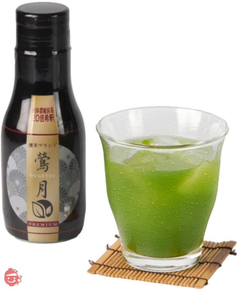 富士の極み 優茶 200ml 無着色 カフェインレス 1本で50杯分 (抹茶)の画像