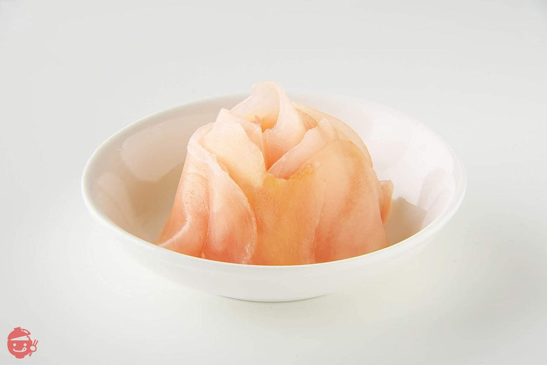 国産生姜使用　甘酢しょうが 平切　1kg【合成着色料・保存料 不使用】の画像