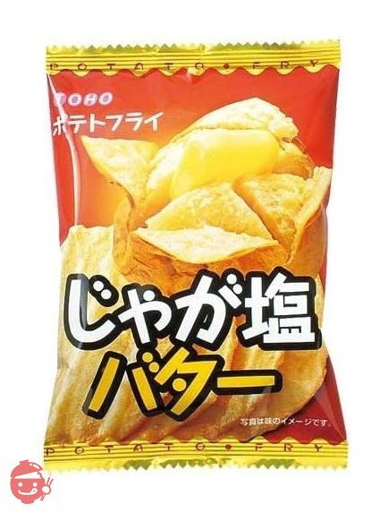 東豊製菓　ﾎﾟﾃﾄﾌﾗｲ＜じゃが塩ﾊﾞﾀｰ味＞　11gｘ20袋ｘ2箱の画像