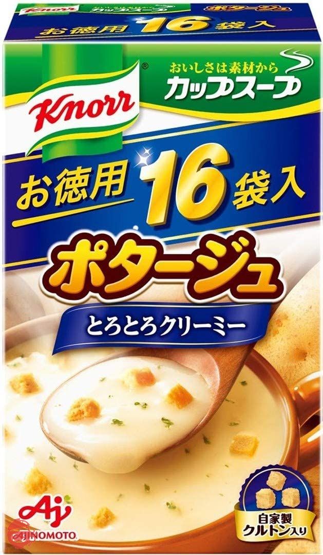 クノール カップスープ ポタージュ 16袋入 17グラム (x 16)の画像