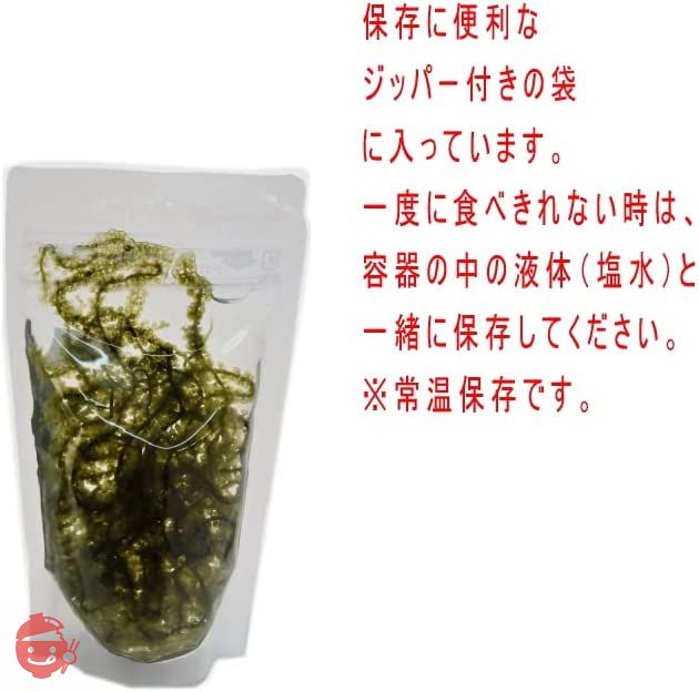沖縄県産 海ぶどう 50g【たれ付】×5袋の画像