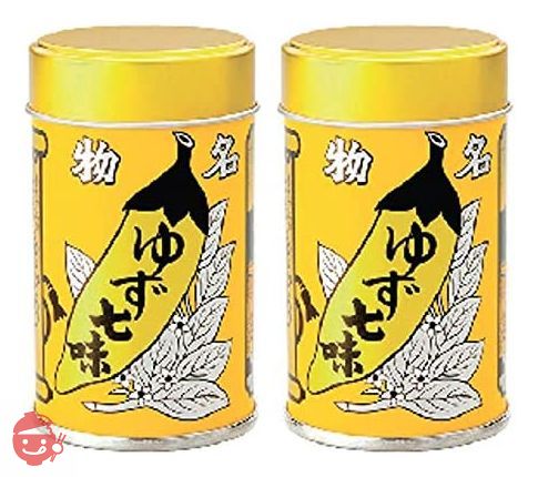 八幡屋礒五郎　ゆず七味　2缶セットの画像