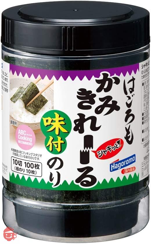 はごろも かみきれ~る 味付のり 卓上 10切100枚 (5258)の画像