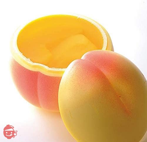 Shinjuku Takano fruit pure jelly 3 pieces (muskmelon / white peach
