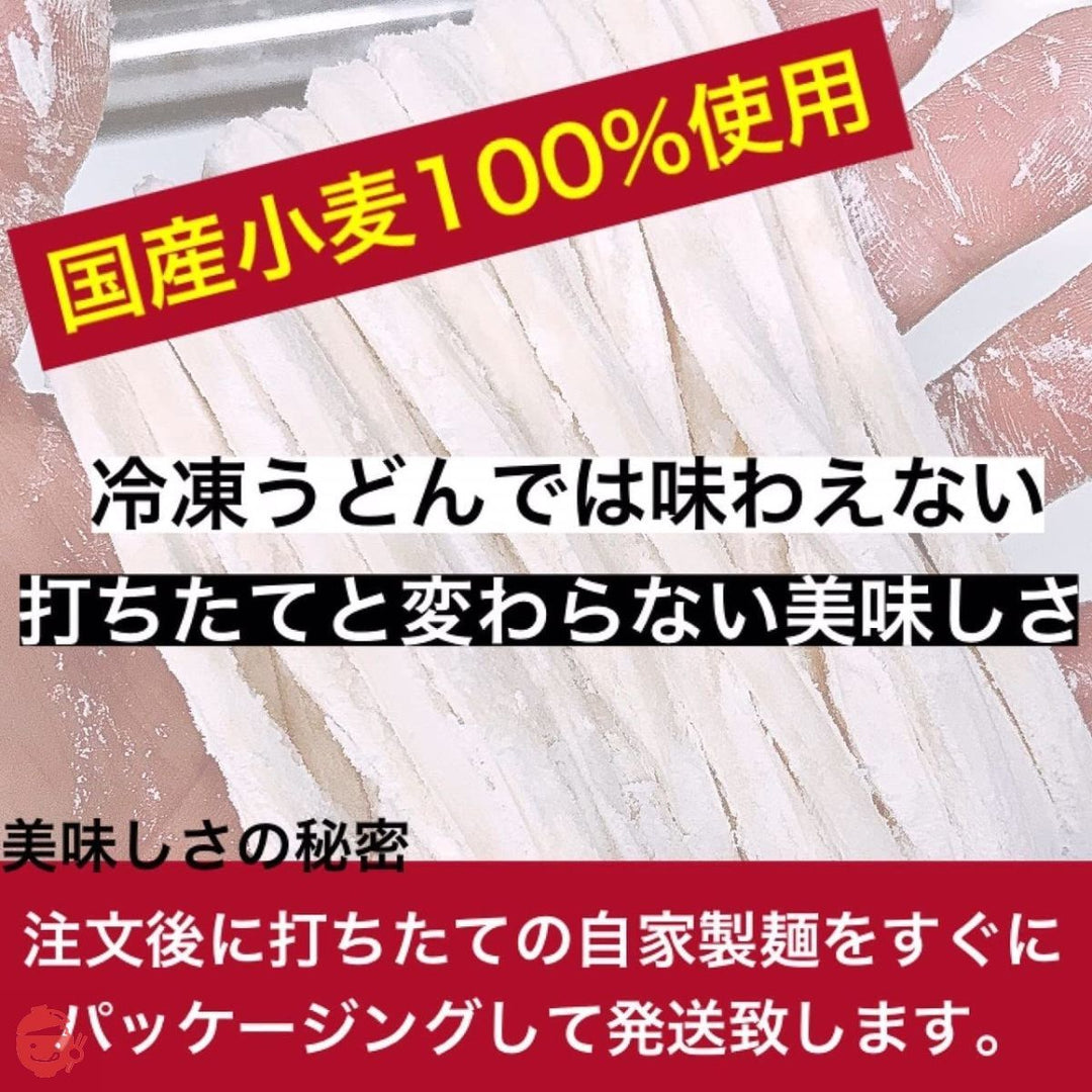 有頂天うどん 国産小麦100％使用 生 讃岐うどん 900ｇ (太麺（5mm×5mm）)の画像