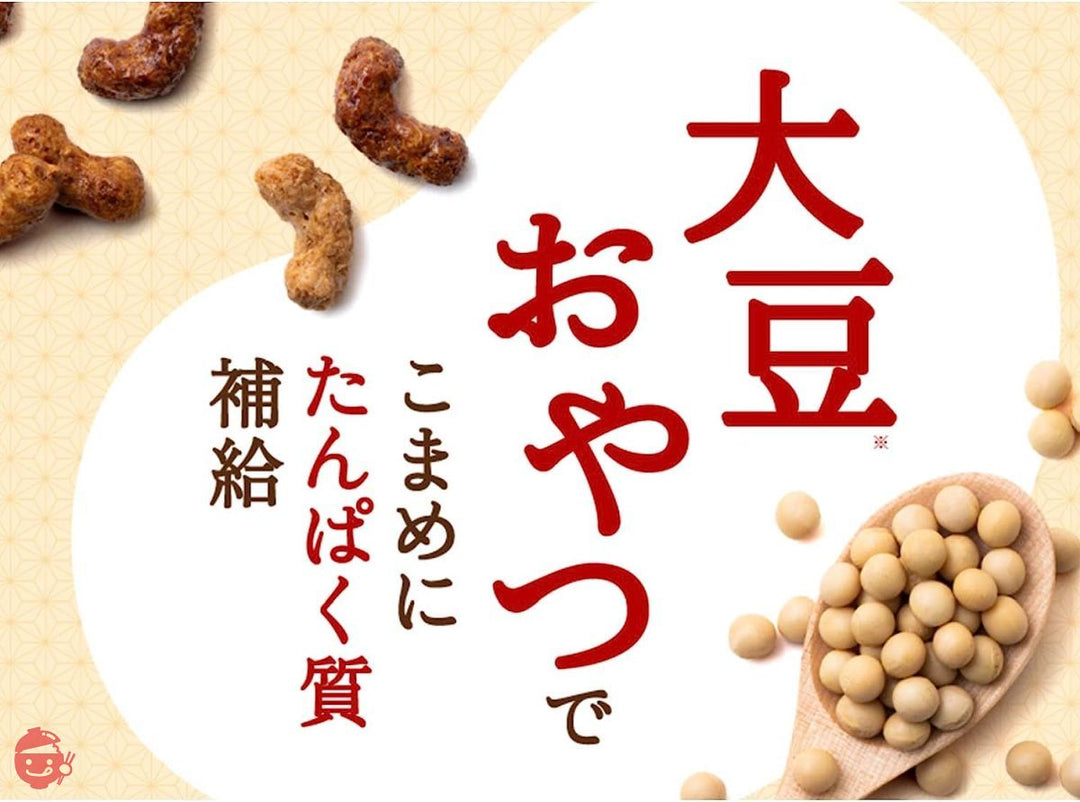 大塚食品 しぜん食感 SOY大豆かりんと キャラメル味 21g×6個 (1袋当たり たんぱく質5g)の画像