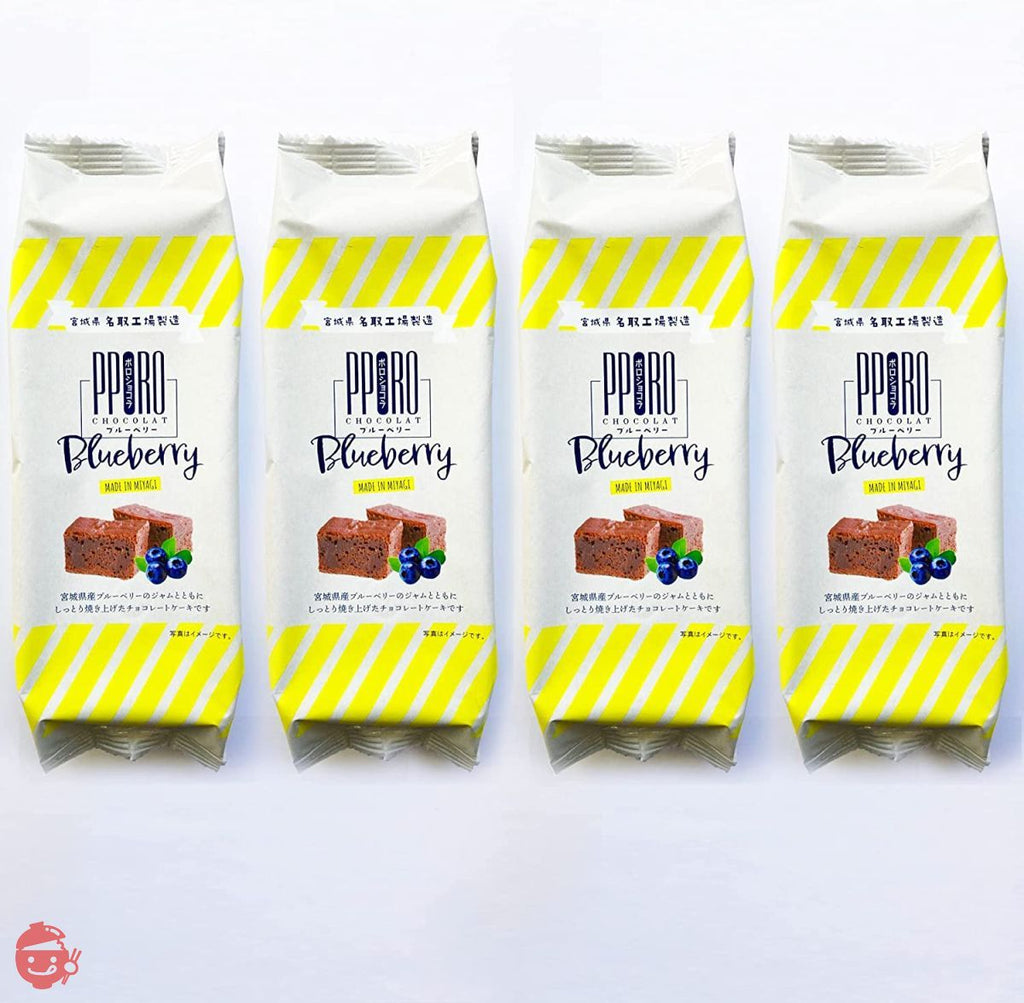 Ragnoo Sasaki Poro Chocolat Blueberry 1 x 4 pieces – Japacle