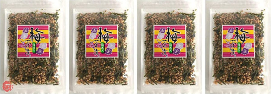 無添加 国産梅茶漬 50g×４袋★ネコポス★紀州の梅を存分に味わいください。※酸味料・着色料には自然由来のものを使用していますので食品添加物は使用していません。の画像