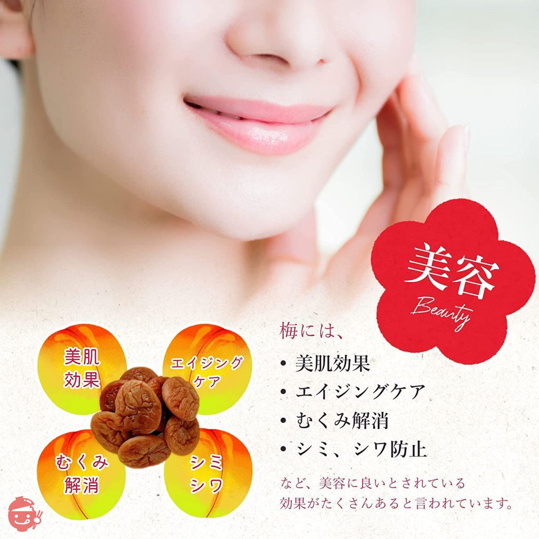 望乃花-minoka- まろやか干し梅 種なし お菓子 個包装 160g × 2袋 徳用 大容量 業務用 干し 梅 梅干し 種なし梅 お菓子 うめ 熱中症 対策 おやつ お手軽 お茶請け 梅お菓子の画像