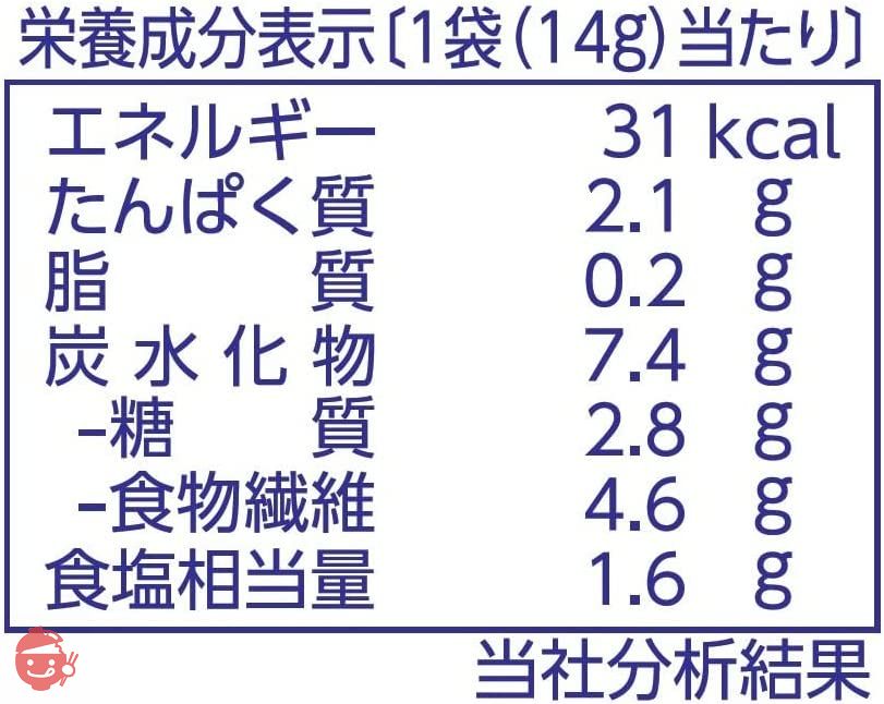 なとり おつまみ昆布 14g×5袋の画像