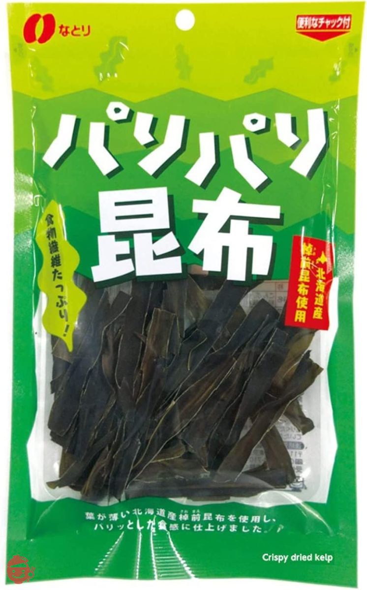 なとり パリパリ昆布 10g×5袋の画像