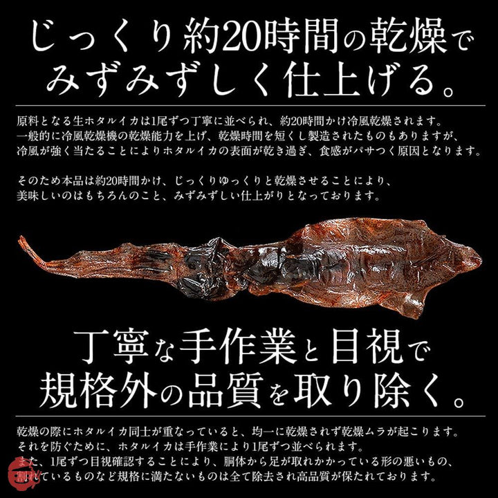 港ダイニングしおそう ホタルイカ 素干し 100g （100g×1袋） 蛍イカ ほたるいか 干物 酒の肴 おつまみ 炙り 国産 いか イカの画像