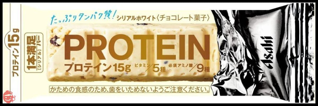 アサヒグループ食品 1本満足バー プロテインホワイト 1本×36個の画像