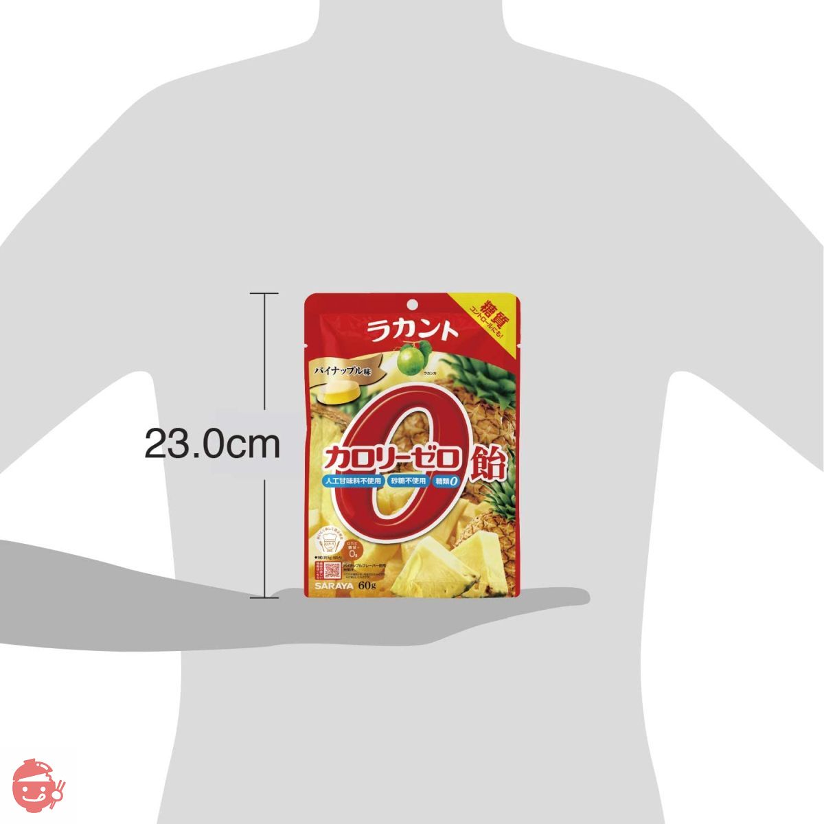 ラカント カロリーゼロ飴 パイナップル味 60g – Japacle