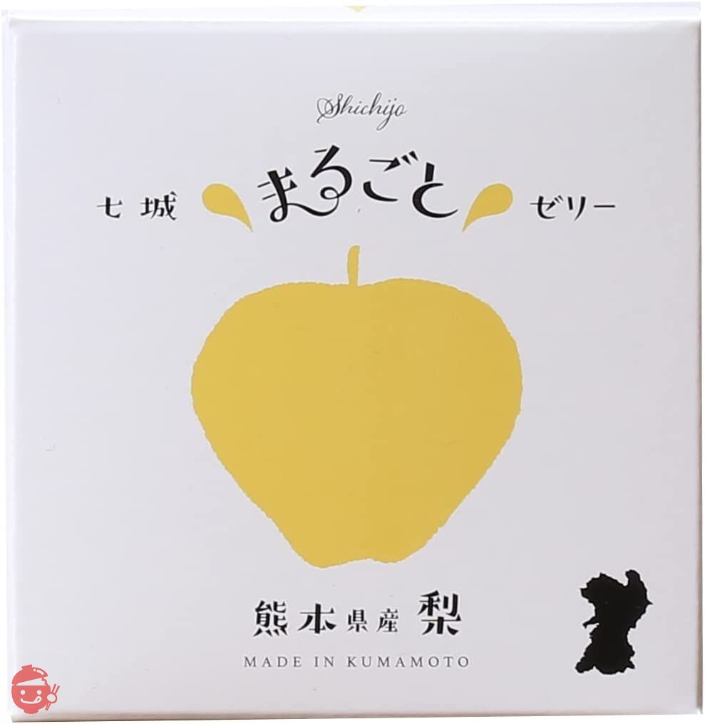 [七城町特産品センター] 梨ゼリー 75g × 3個の画像