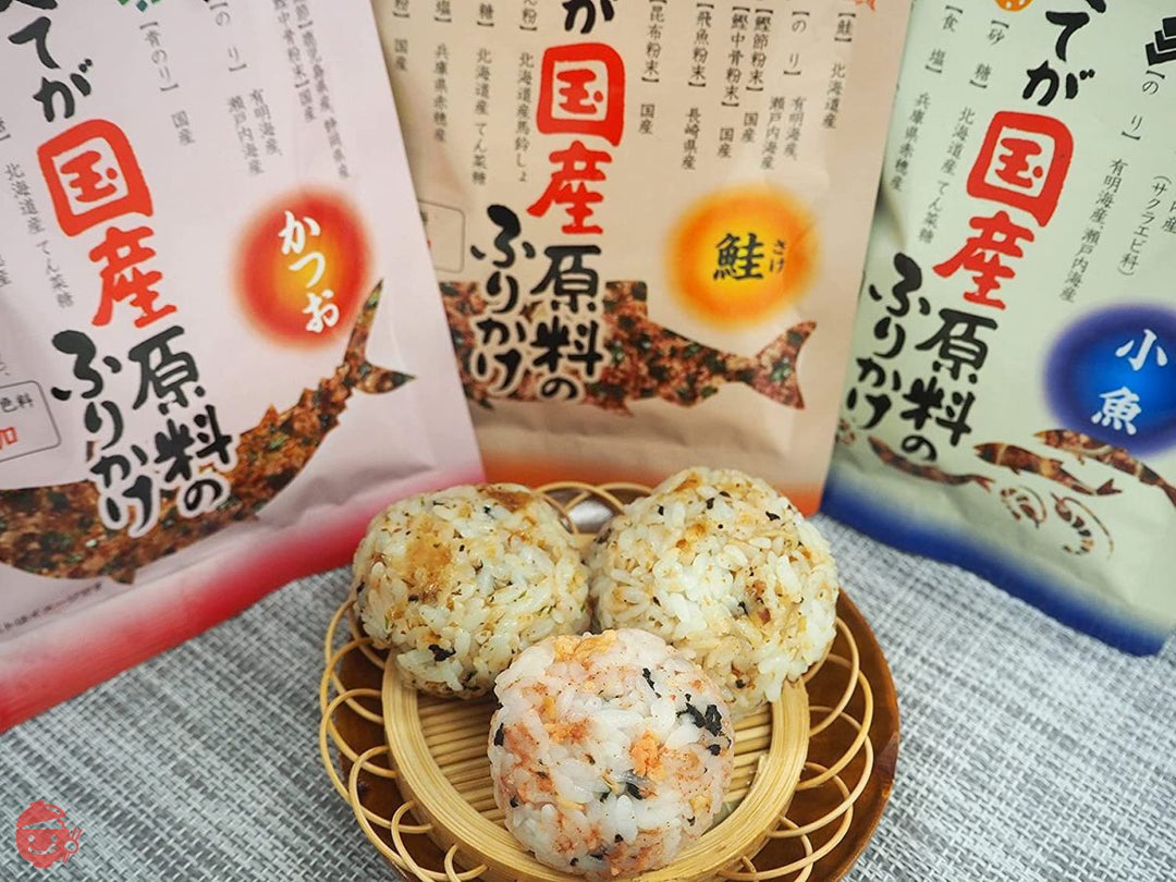 浦島海苔 すべてが国産原料のふりかけ 小魚 28g ×5袋の画像