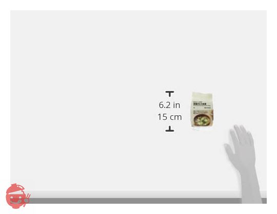 MUJI 12341017 Miso soup that makes use of ingredients Deep fried