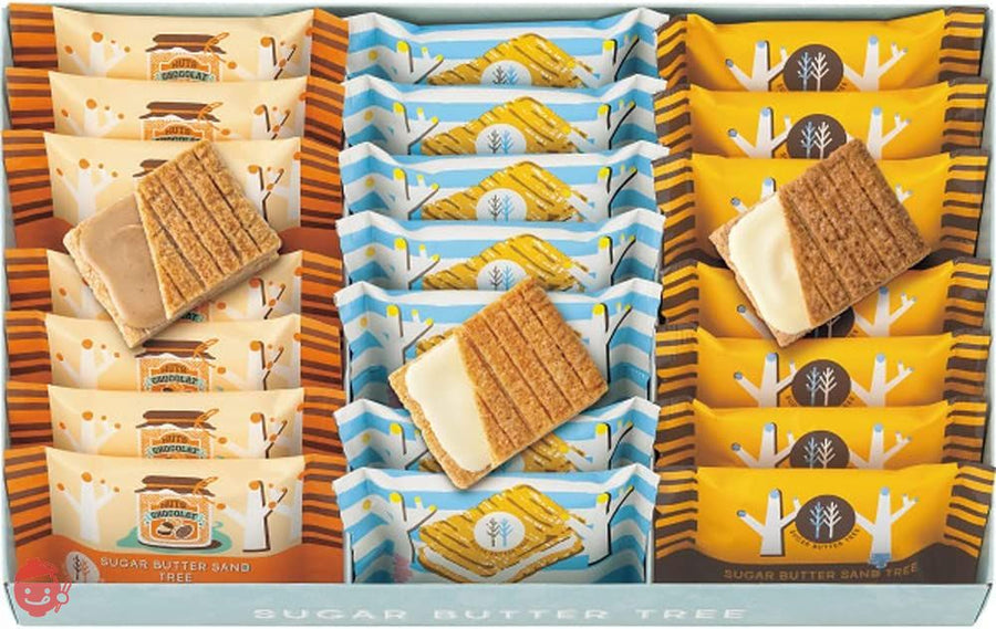 シュガーバターの木 サンドコレクション 詰合せ 3種24袋入り(SB-CO)ラッピング済の画像
