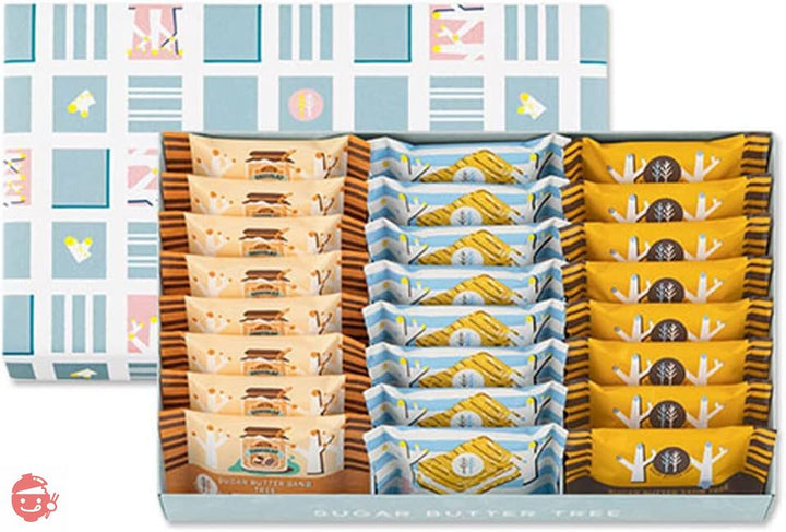 シュガーバターの木 サンドコレクション 詰合せ 3種24袋入り(SB-CO)ラッピング済の画像