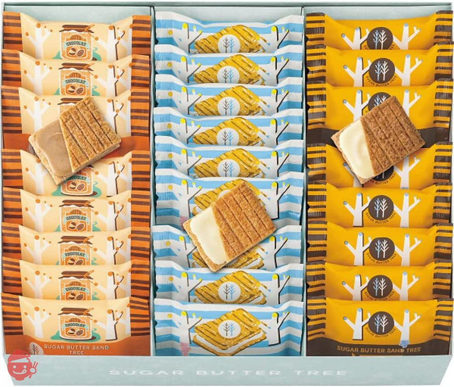 シュガーバターの木 サンドコレクション 詰合せ 3種36袋入り(SB-DO)ラッピング済の画像